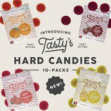 Photograph of product: Green Apple | 1:1 TH-oui/CBG Hard Candies | 100mg
