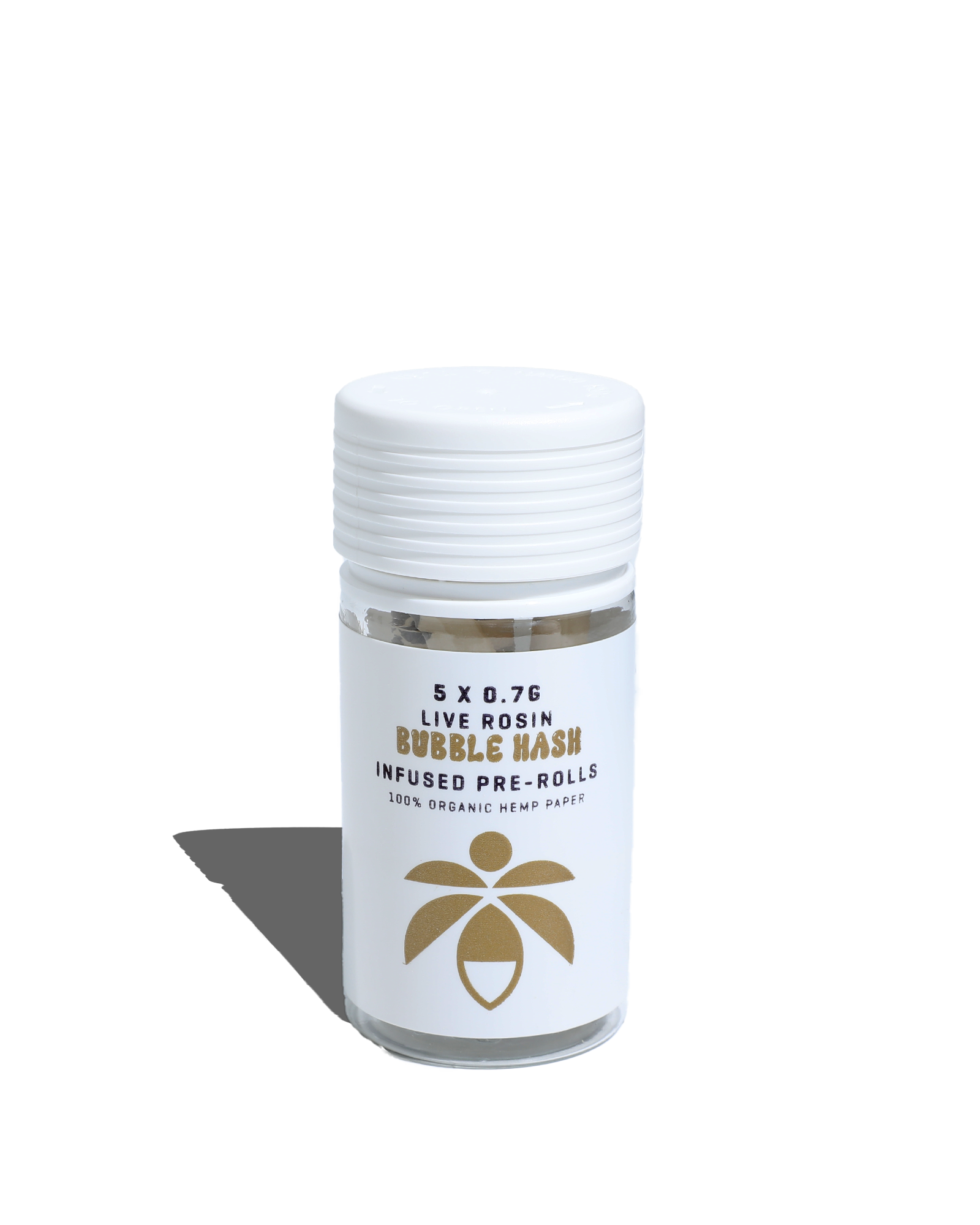 Photograph of product: DULCE X APPLES & BANANAS X MEDELLIN BUBBLE au chocolat INFUSED PREROLL 5-PACK