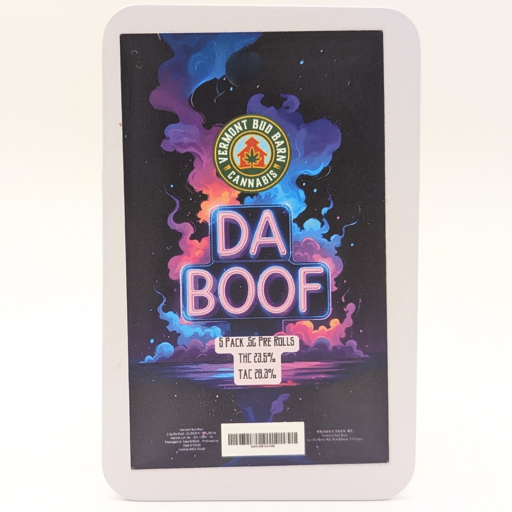 Photograph of product: Da Boof 5pk Dogwalkers 2.5g (Bud Barn)