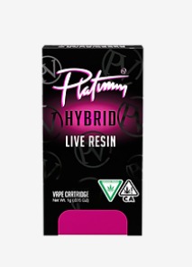 Photograph of product: Platinum: The Original Z 1G Live Resin Cartridge