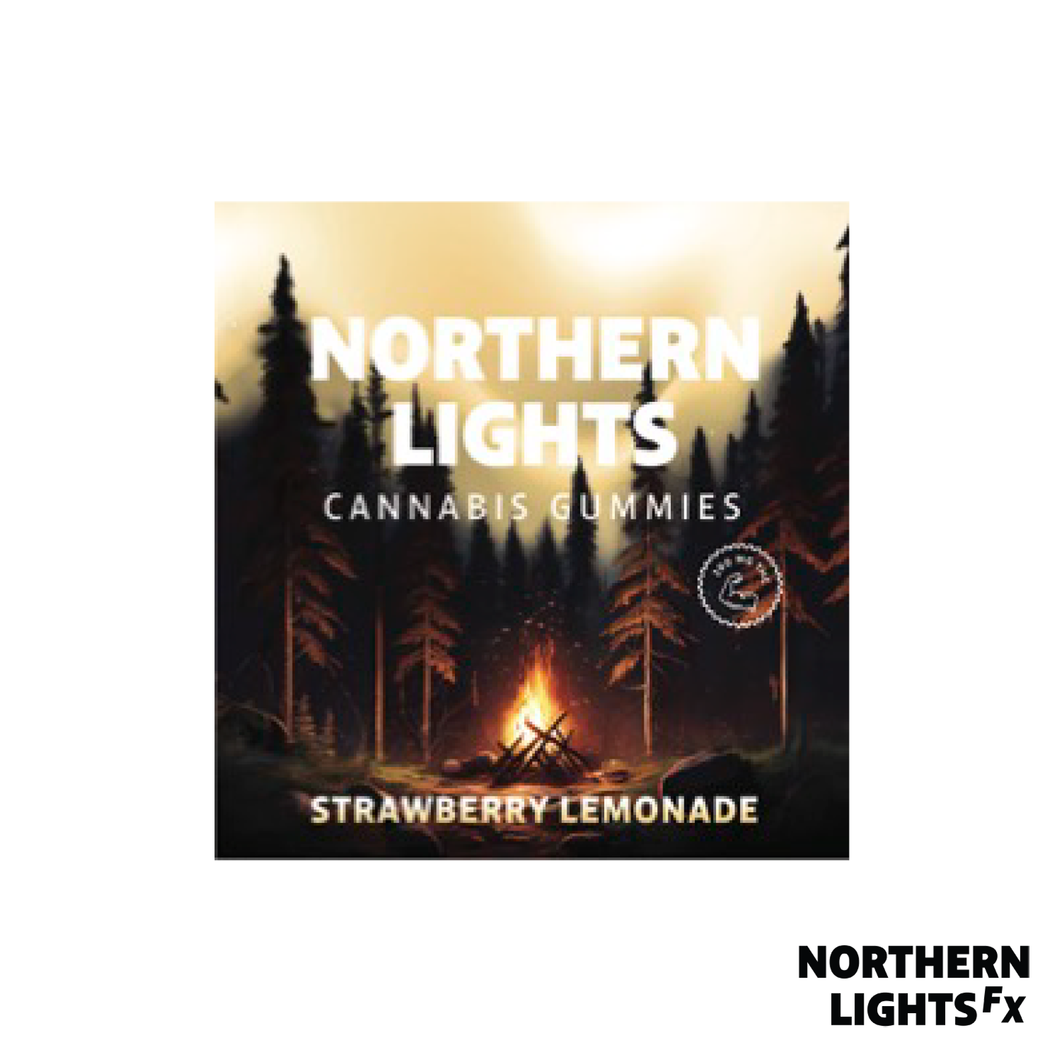 Photograph of product: Strawberry Lemonade Gummies 4pk - 200mg