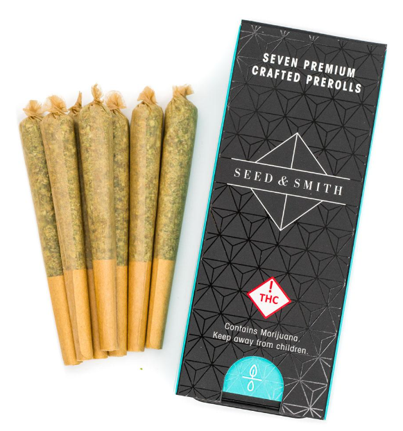 Photograph of Product: Seed & Smith - PreRoll 7pk - Grape Fumes (I)