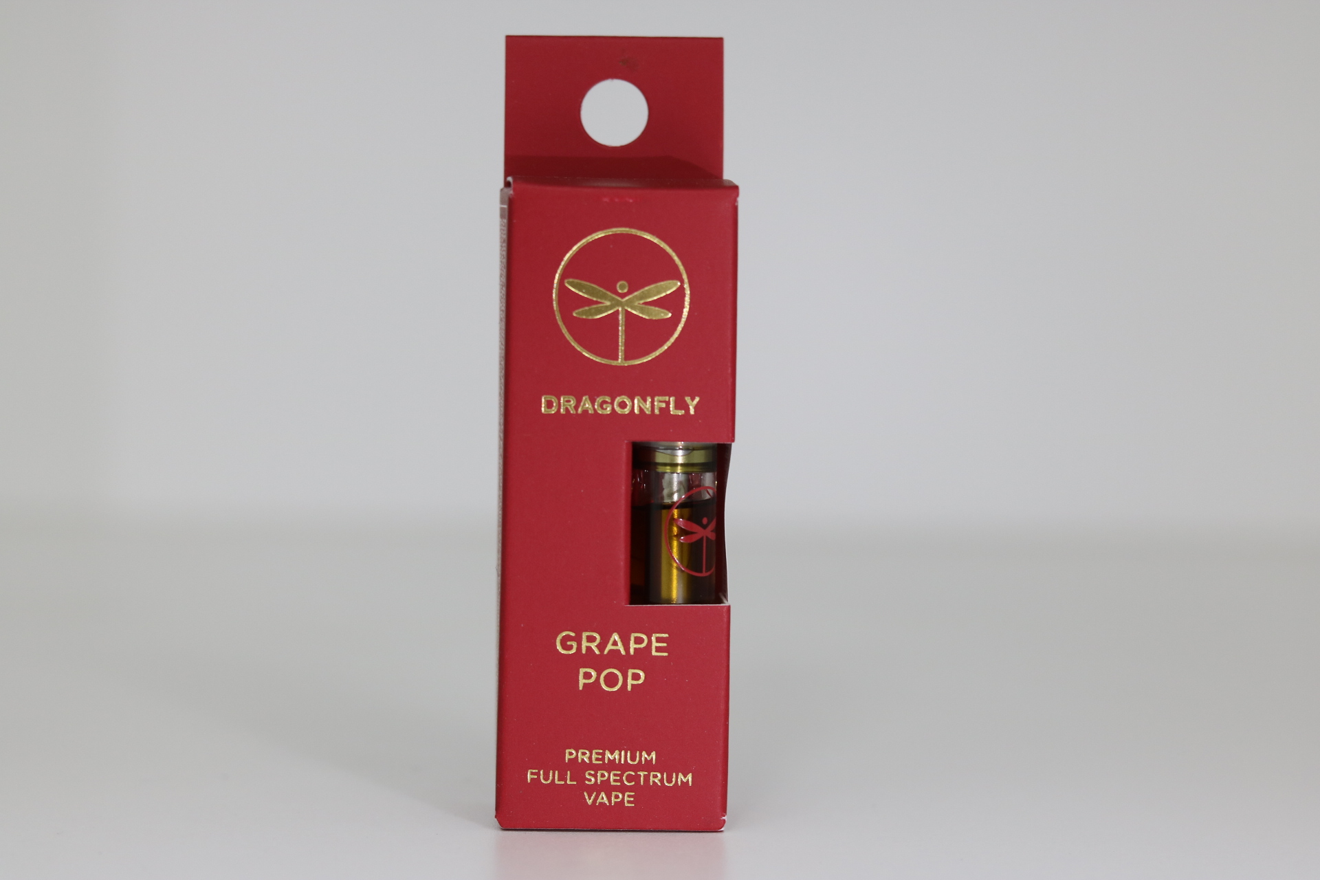 Photograph of product: Dragonfly Vega | Grape Pop | 510 Cartridge