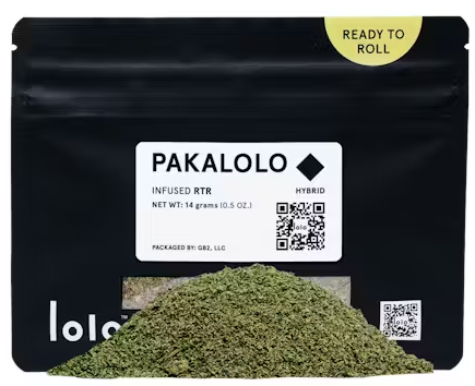 Photograph of product: 14g Pakalolo Infused Ready to Roll - Lolo