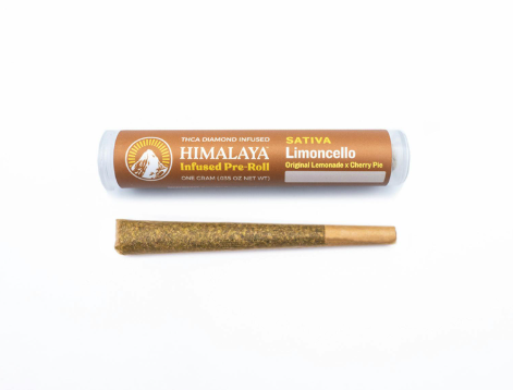 Photograph of product: Limoncello Infused Pre Roll 1 G