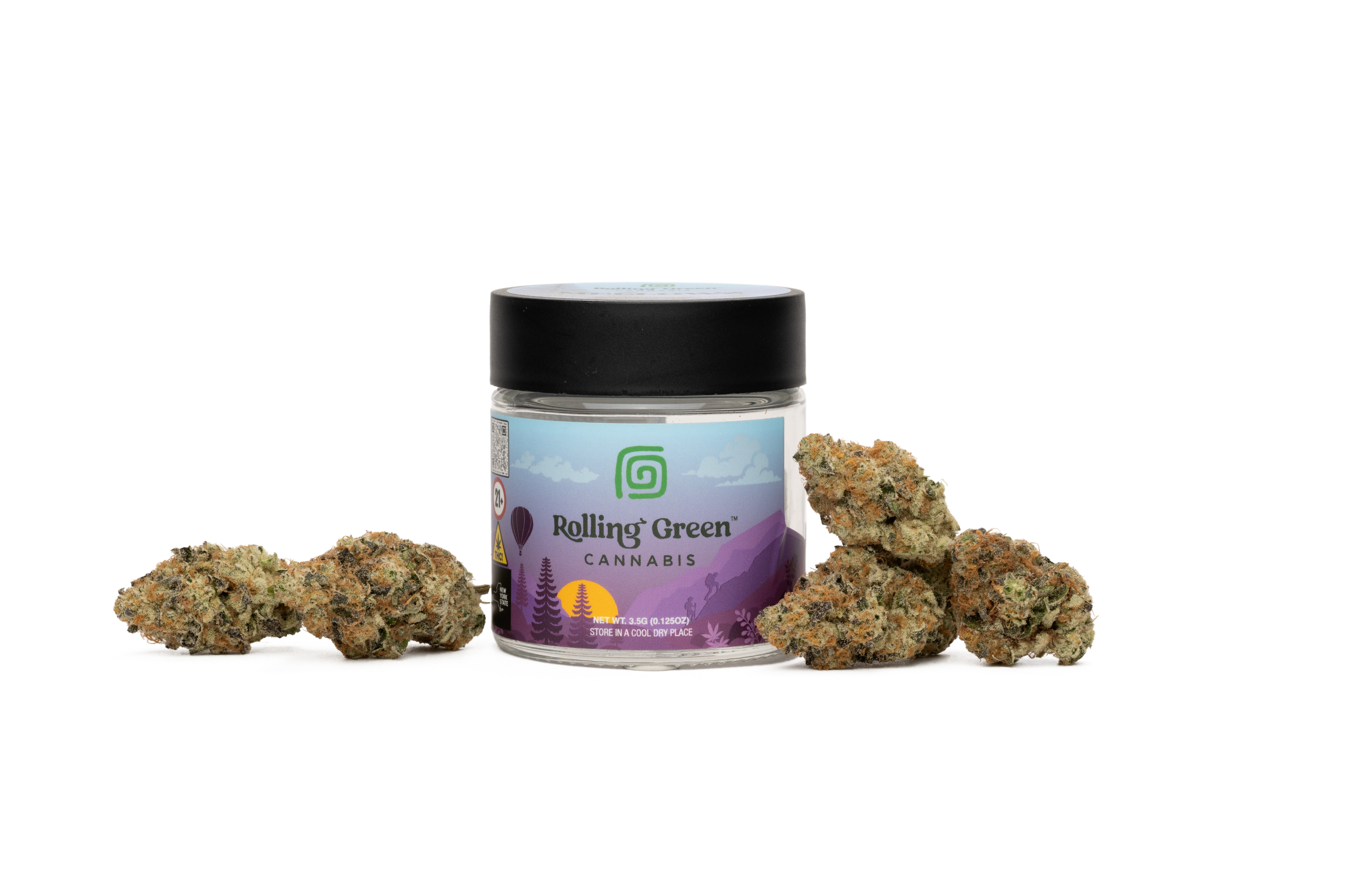 Photograph of Product: Rolling Green | Pina Colada - 3.5g