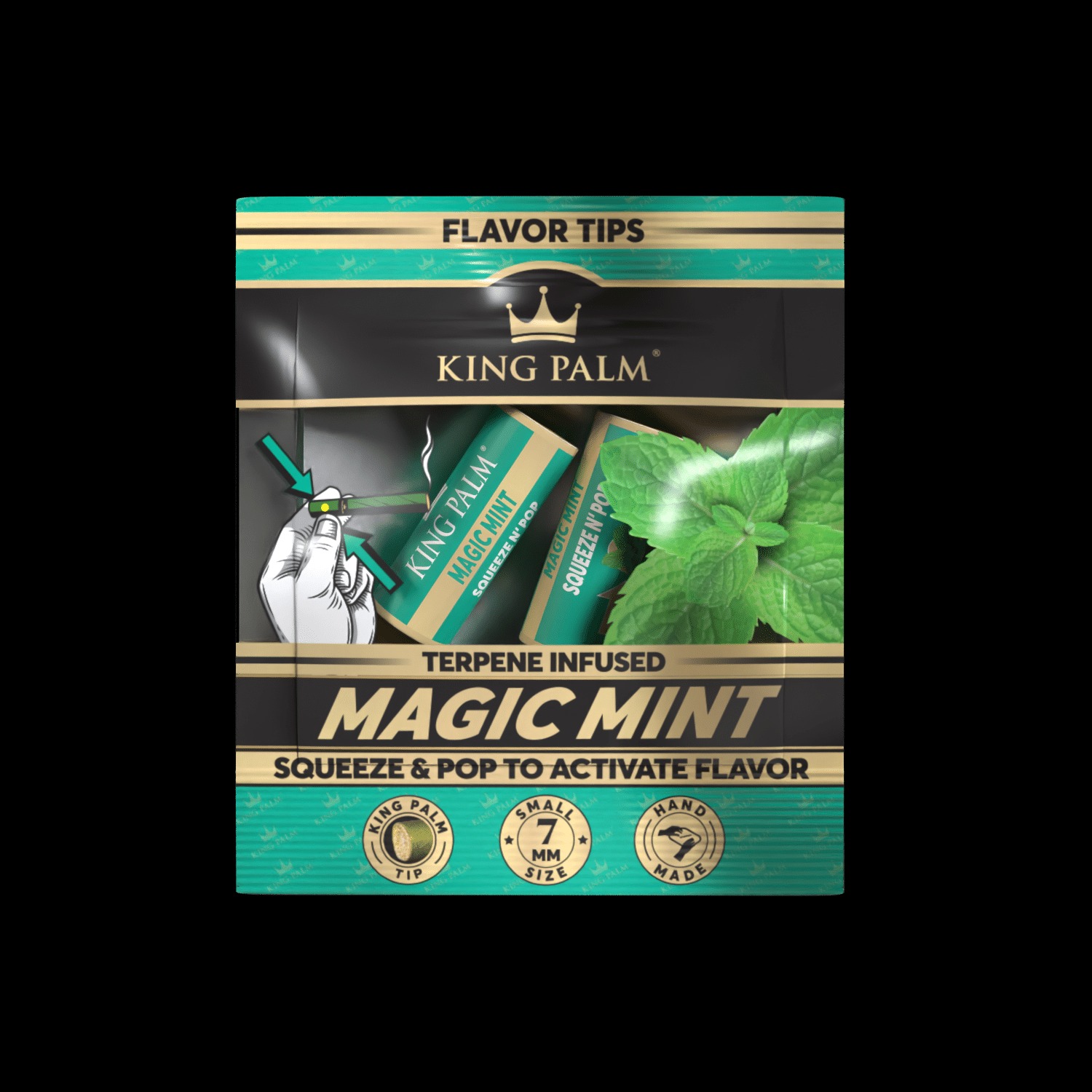 Photograph of product: King Palm Flavor Tips - Magic Mint
