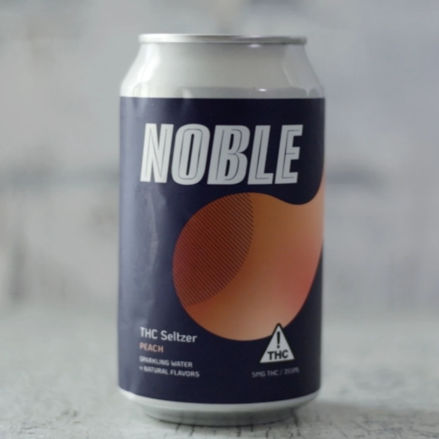 Photograph of product: Noble | Peach | Seltzer | 5mg