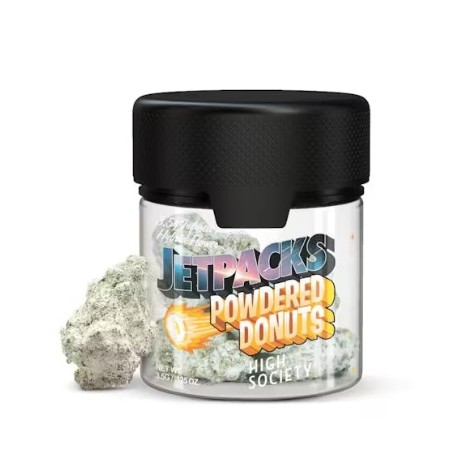 Photograph of Product: JetPacks | High Society | Powdered Donuts | Flower - 3.5g