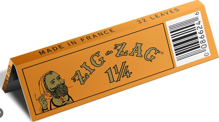 Photograph of product: Zig Zag French Orange | 1 1/4