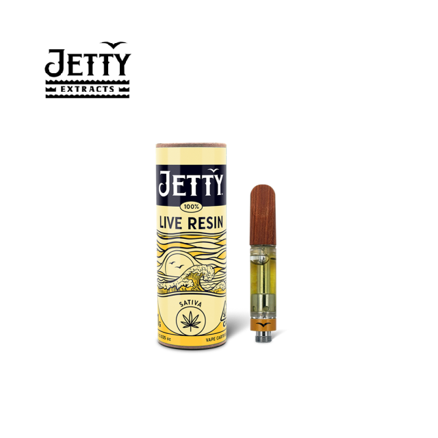 Photograph of product: BANANA JAMZ 1G LIVE RESIN CARTRIDGE