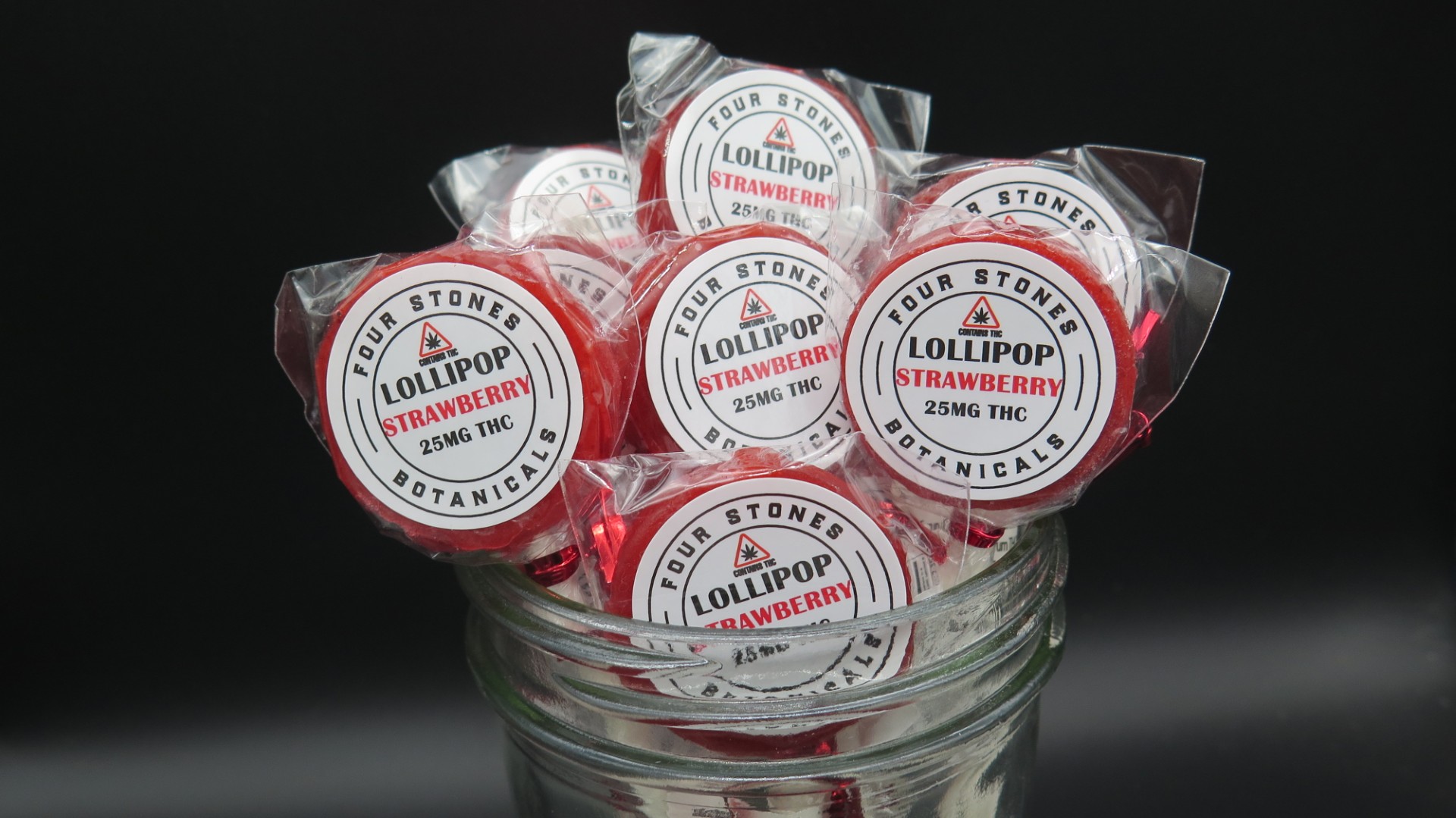 Photograph of product: Lollipop 25mg TH-oui | Assorted Flavors