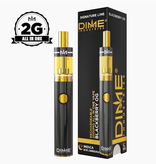 Photograph of product: Dime - Blackberry OG - 2g Disposable