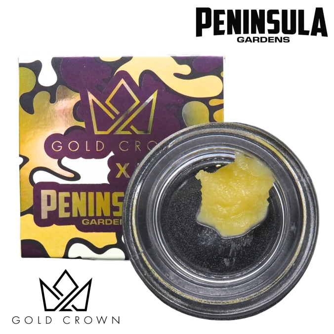 Photograph of product: Gold Crown 1g Crumble Super Zmash