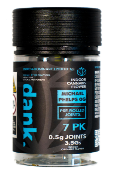 Photograph of product: Dank | Preroll | 7 Pack | Michael Phelps OG
