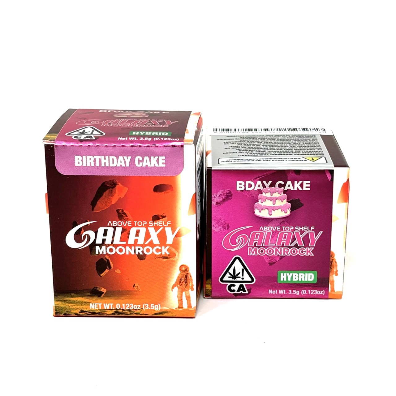 Photograph of product: GALAXY: BDAY CAKE MOONROCKS 3.5G