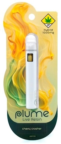 Photograph of product: Cherry Crasher Live Resin Disposable Vape