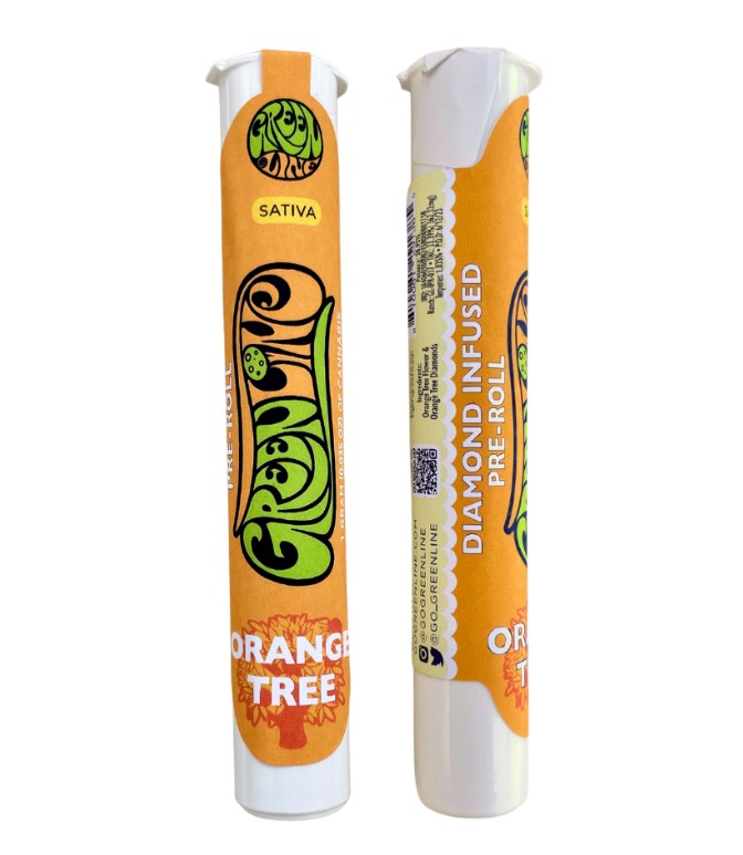 Photograph of product: Orange Tree Infused Preroll 1g