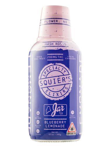 Photograph of product: Blueberry Lemonade au chocolat Rosin Elixir | 8oz, 200mg