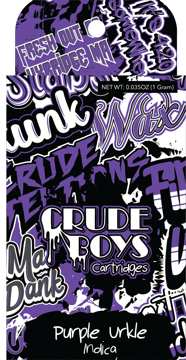 Photograph of product: Purple Urkle Vape Cart