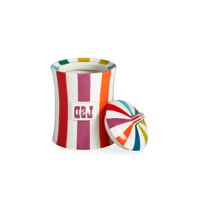 Photograph of product: Jonathan Adler | LSD Canister | Multi Colored