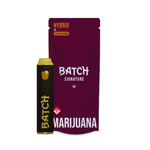 Photograph of product: Batch LA Kush Cake AIO Vape | 1g