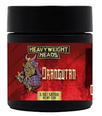 Photograph of product: Heavyweight Heads Orangutan Flower 3.5g