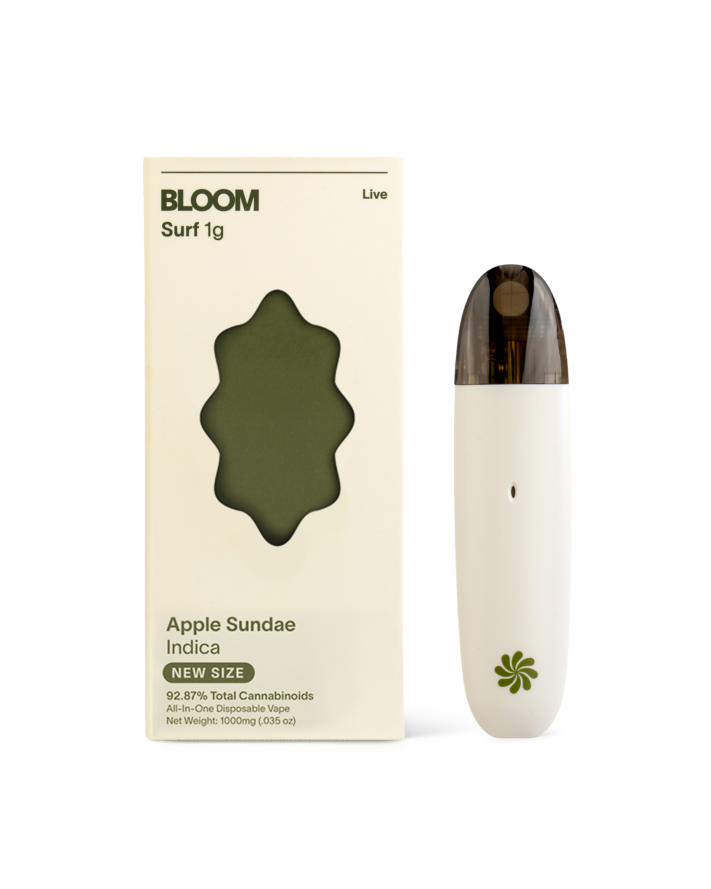 Photograph of product: Surf Live APPLE SUNDAE | 1 g AIO