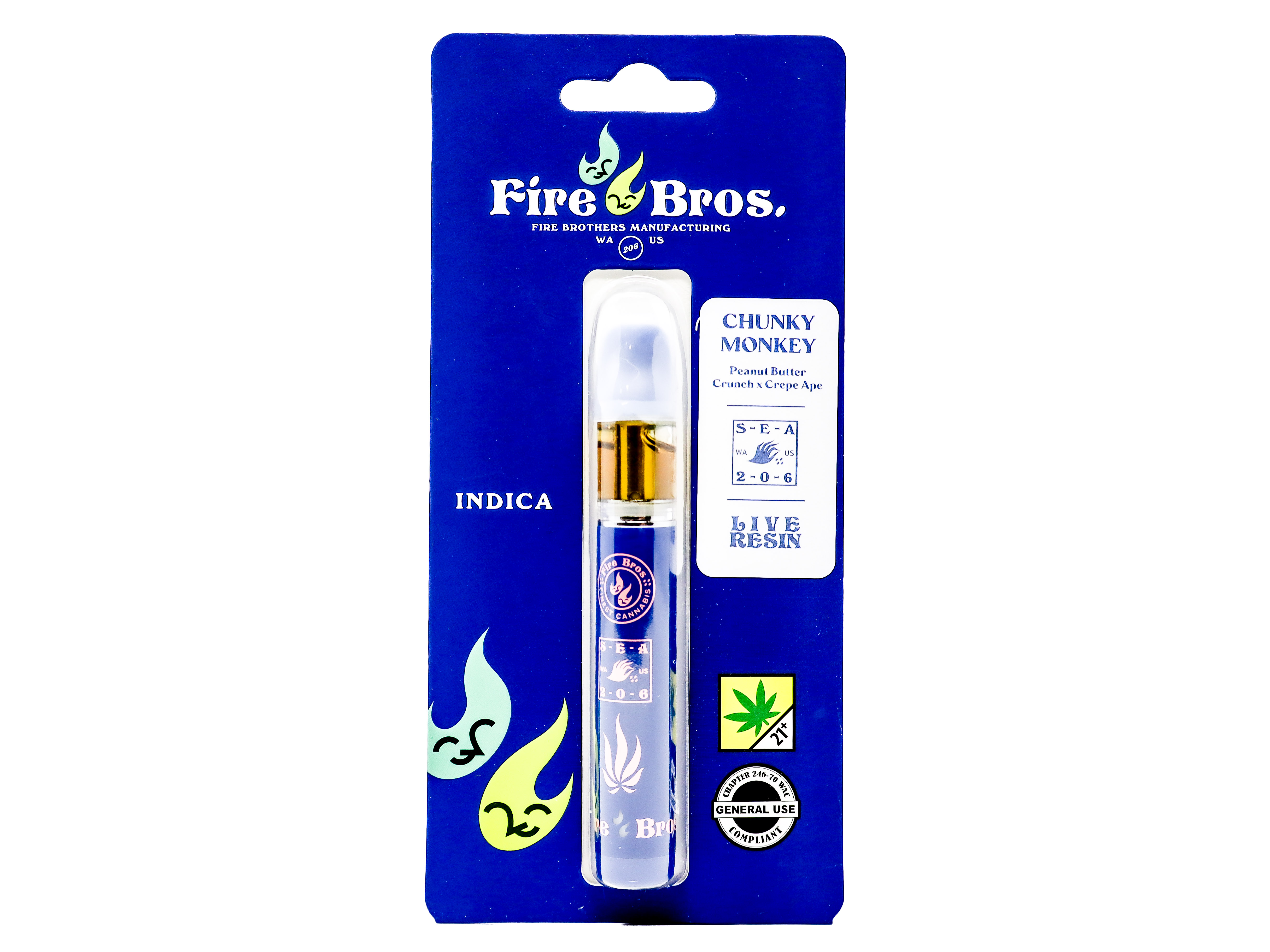 Photograph of product: FRB Chunky Monkey Disposable Live Resin Cart 51035