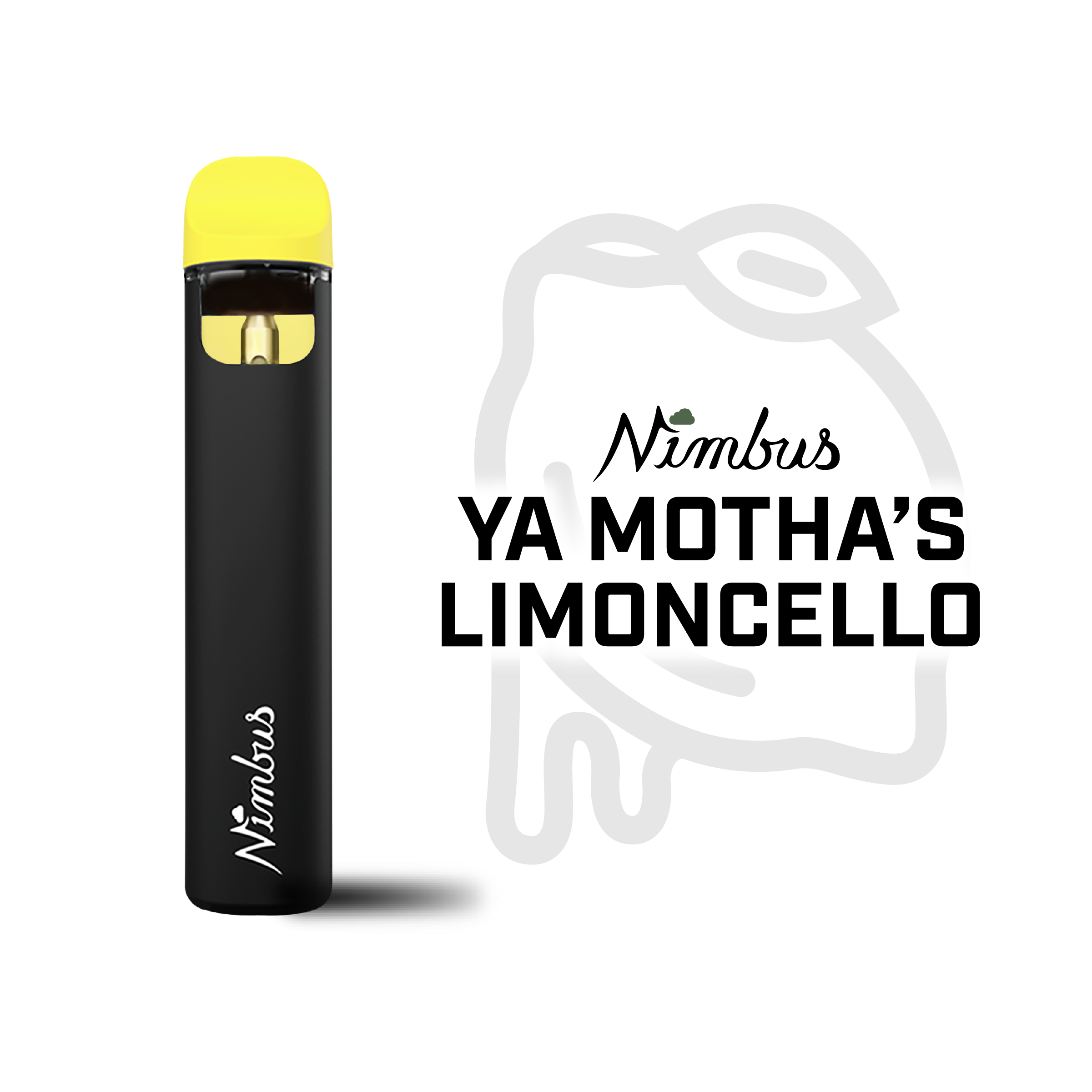 Photograph of product: Nimbus | Ya Motha's Limoncello | Disposable Vape | 0.5g