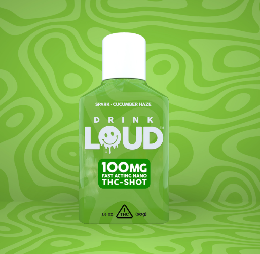 Photograph of product: Beverage - Drink Loud - Cucumber Haze (S) - 100mg