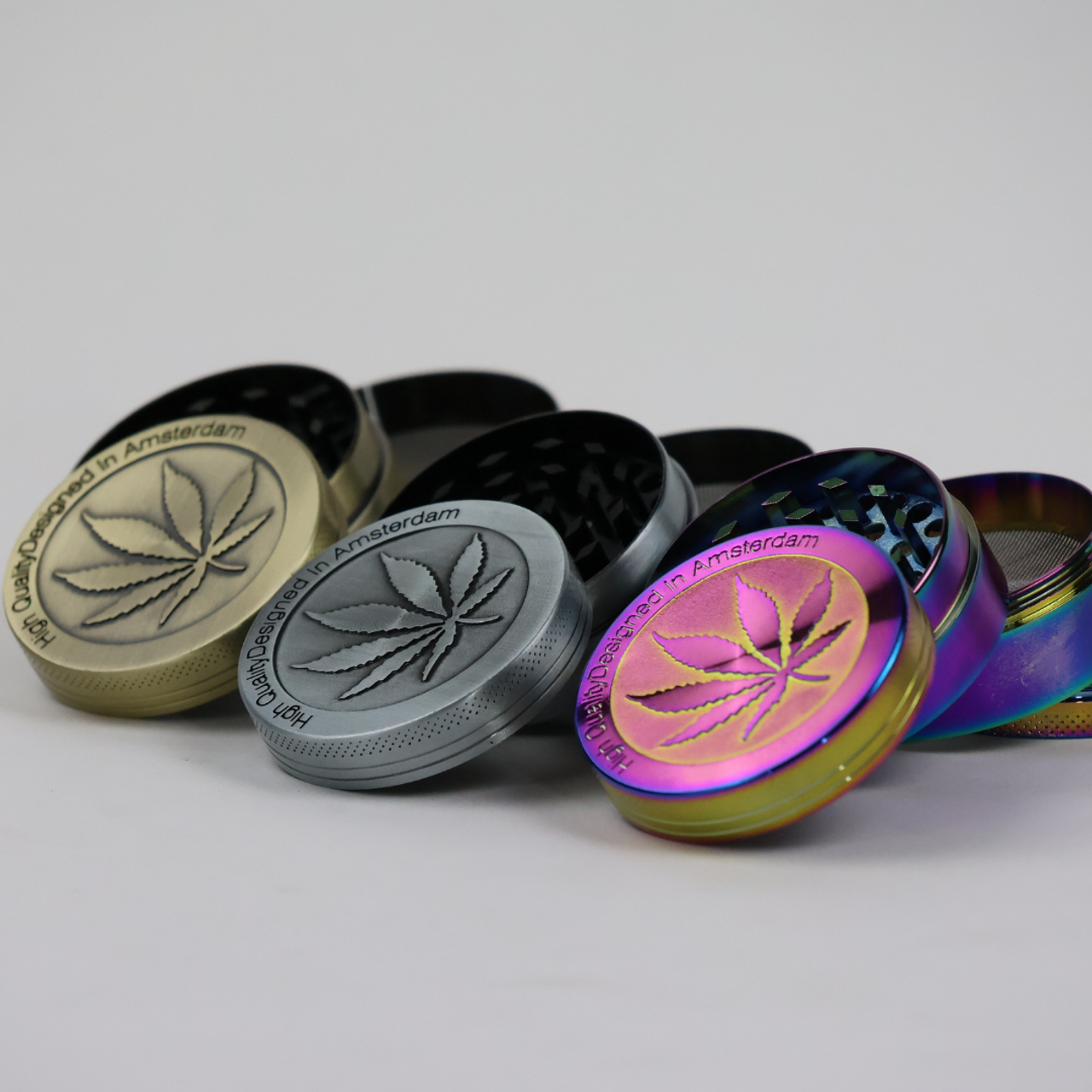 Photograph of product: LuvBuds | Alloy Grinder | 2"  Assorted colors
