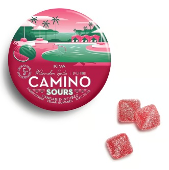 Photograph of product: Camino | Sour Watermelon Spritz (S) "Uplifting" 10pk/100mg Gummies