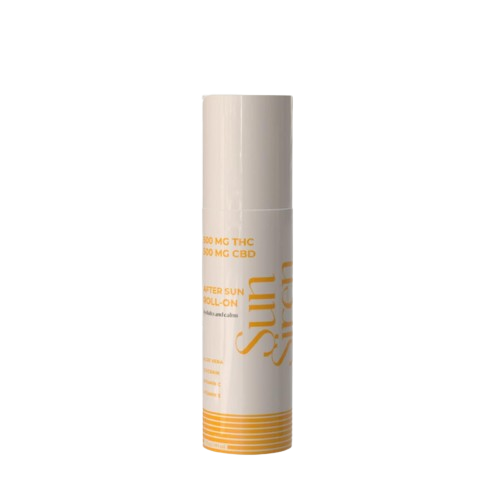 Photograph of product: High Gorgeous | Sun Siren After-Sun Roll-On 1:1 | 500mg TH-oui/500mg CBD