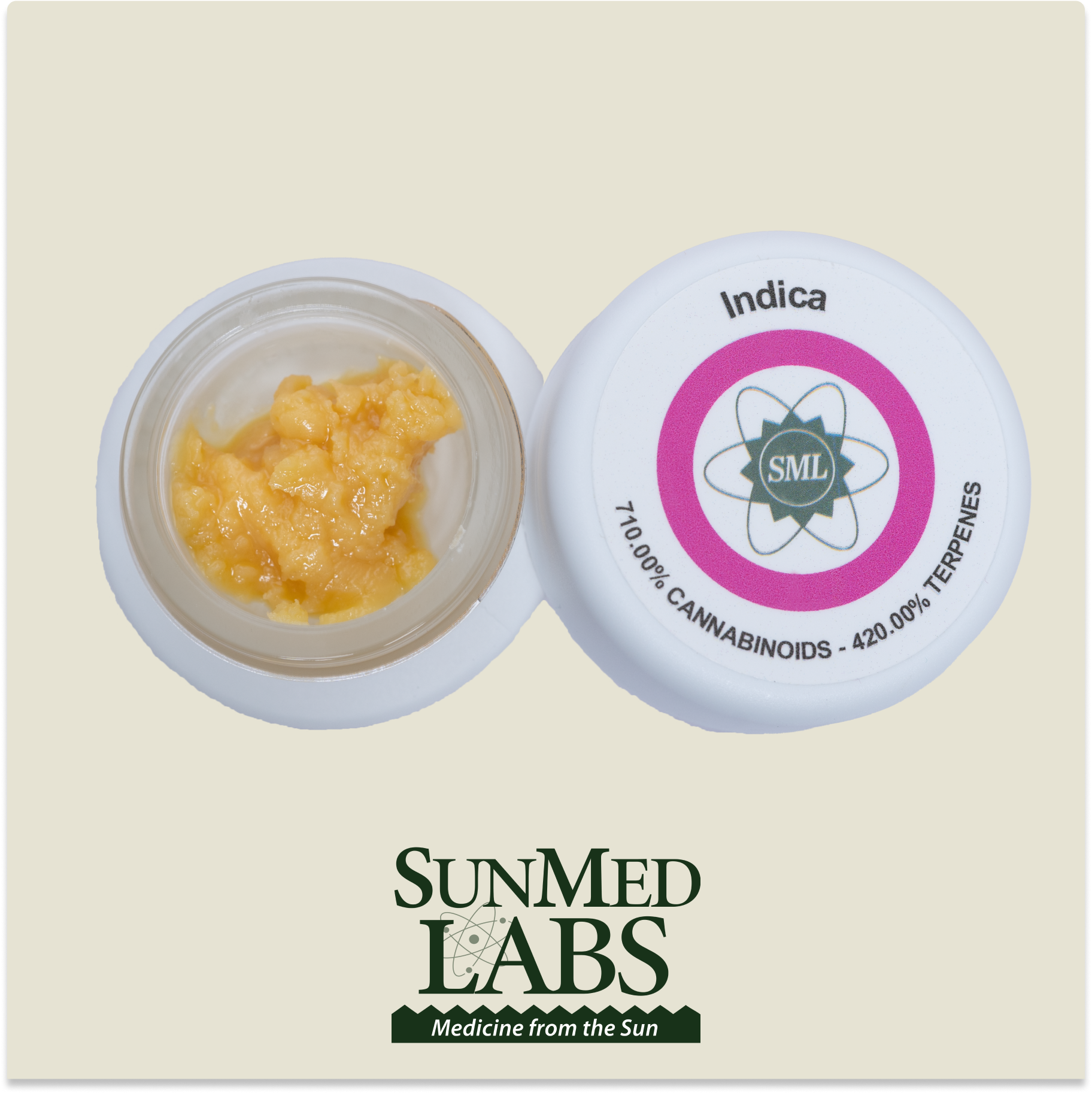 Photograph of product: Sunnies SDG OG Live Resin Batter