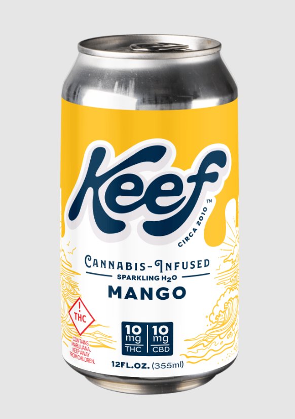 Photograph of product: (76878) 1:1 100mg Mango Slim Carbonated H20
