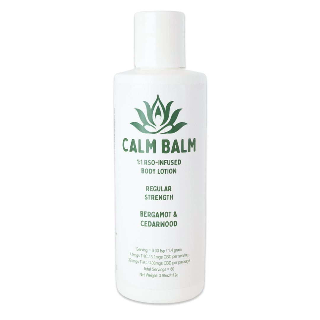 Photograph of product: 1:1 RSO Lotion - Calm Balm Cedarwood [4oz]