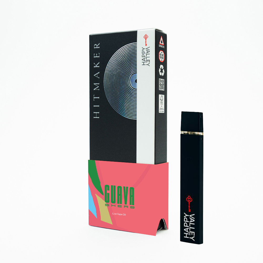 Photograph of product: Hitmaker Disposable Vape 1g - Guava Sherb
