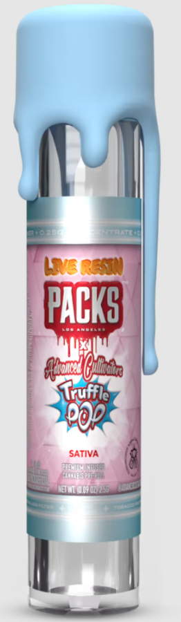 Photograph of product: Packs Classic Truffle Pop Infused Blunt 2.5g