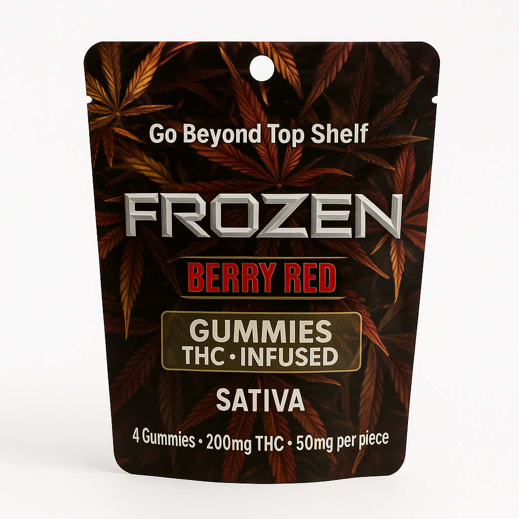 Photograph of product: Berry Red | 200mg Gummies