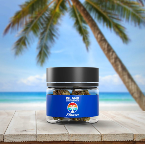 Photograph of product: Flower - Island - Garlic Z (I) - 3.5g