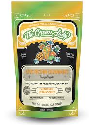 Photograph of product: The Green Lady | Mango Mojito | 100mg 10pk Gummies