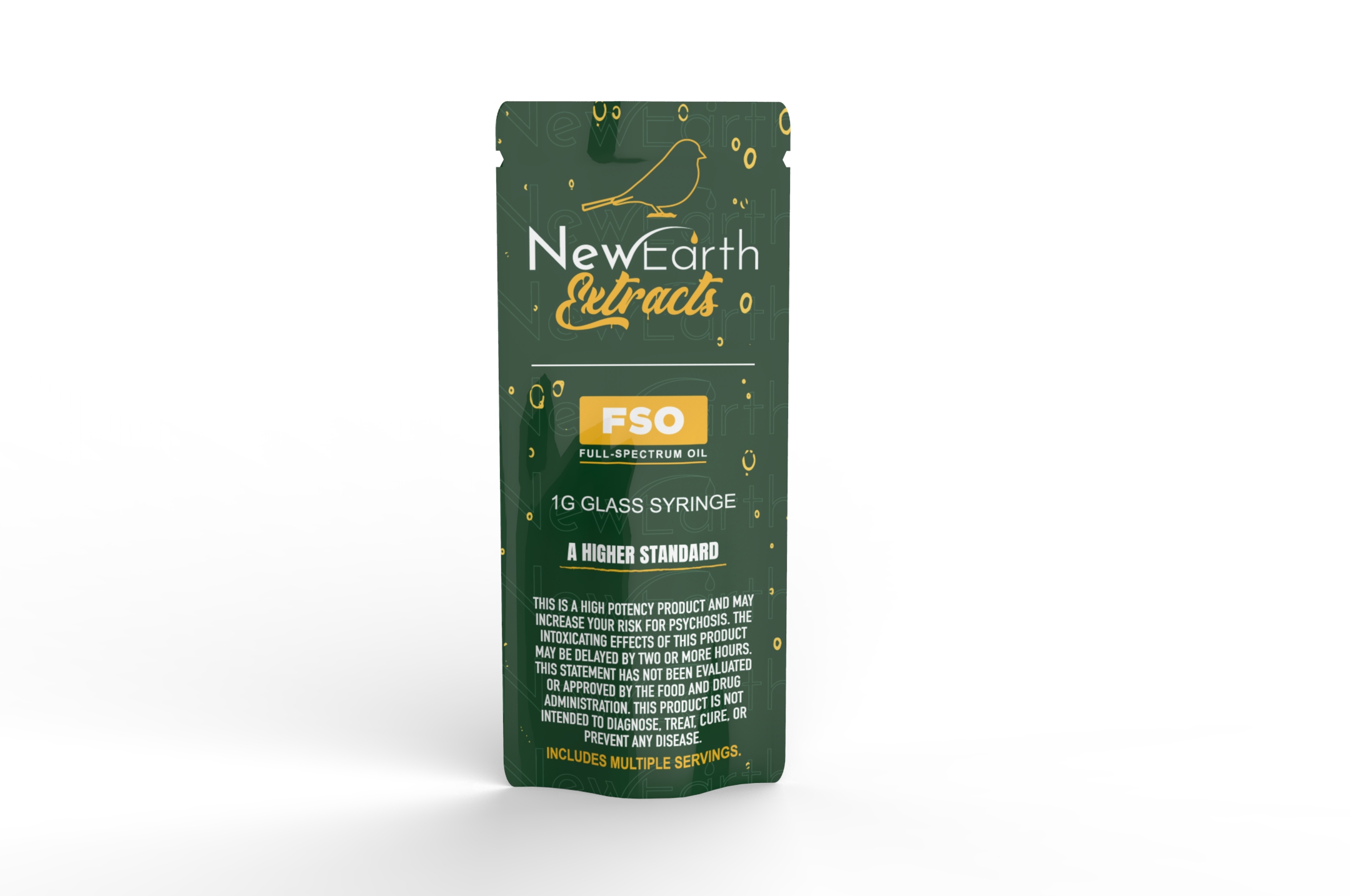 Photograph of product: New Earth Extracts | Kamikaze (H) FSO Syringe | 1g