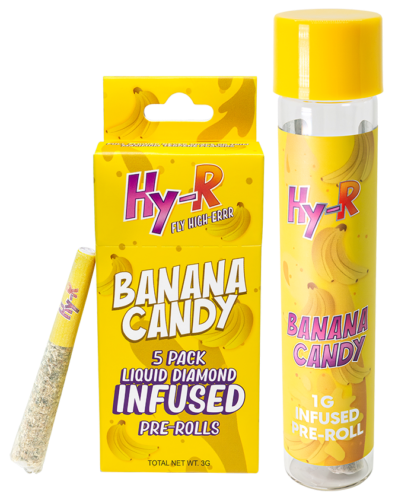 Photograph of product: Hy-R | Banana Candy | 1g Infused