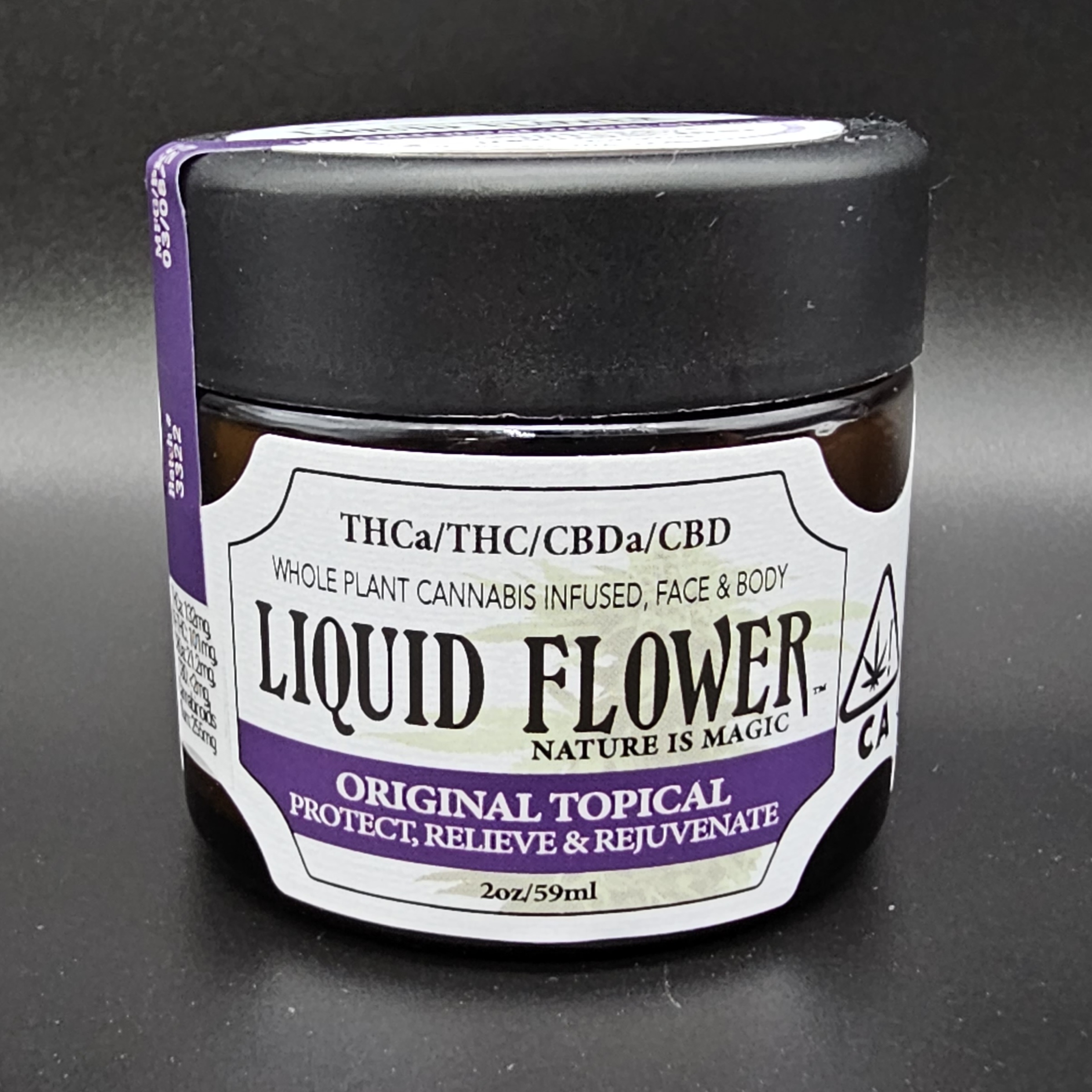 Photograph of product: Liquid Flower-Original Topical (2oz), Nature Curated