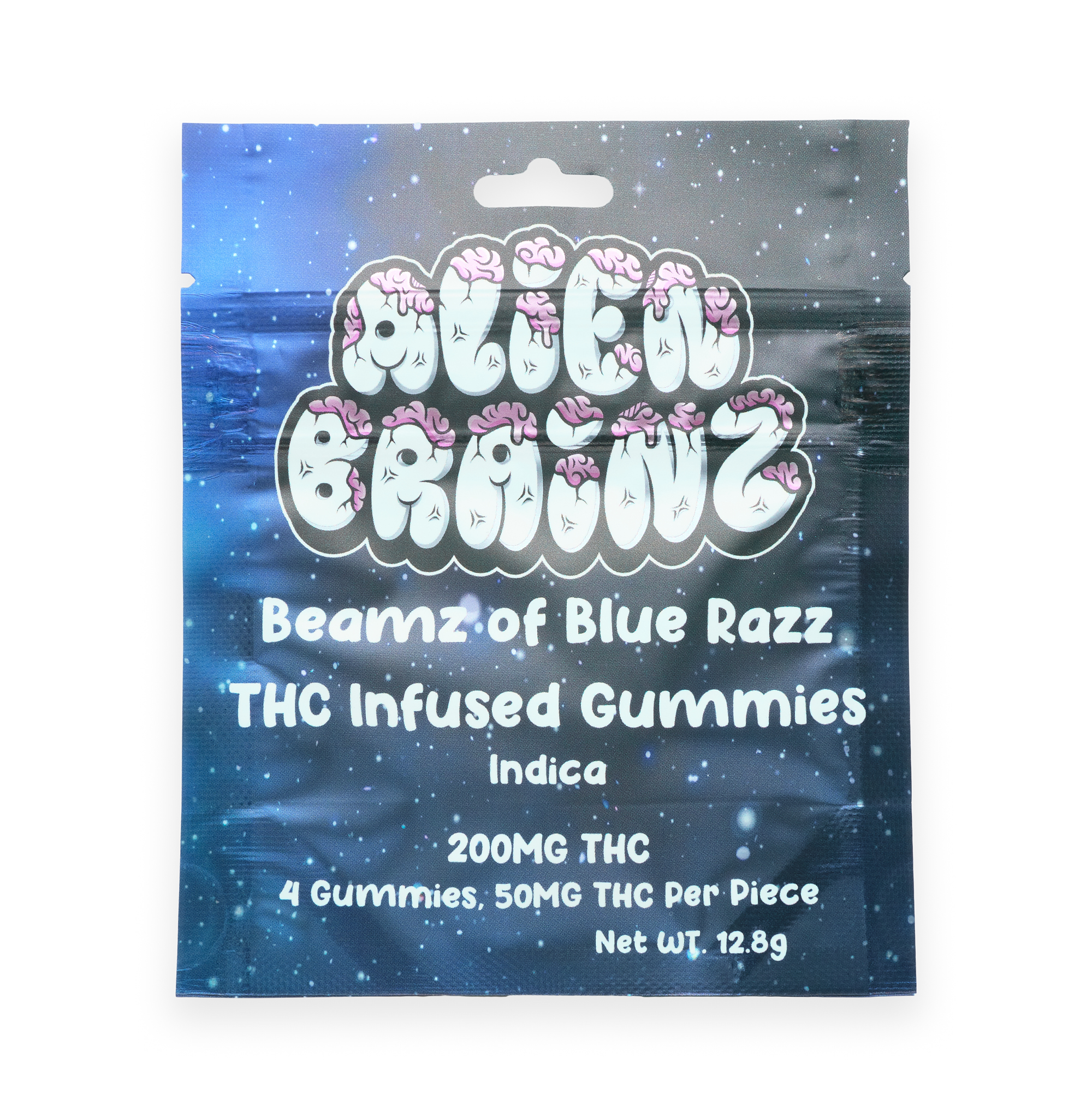 Photograph of product: Beamz of Blue Razz | 200MG Gummies
