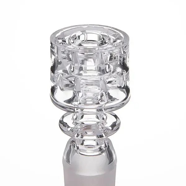 Photograph of product: GLASS | Quartz Diamond Knot Banger 14mm Male