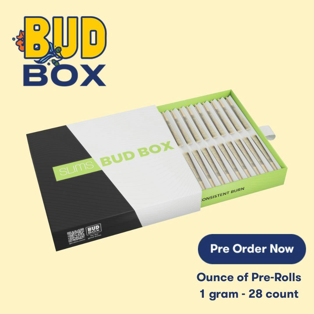 Photograph of product: NGW Preroll Slims Bud Box - Sweet Tea 28g (28 pk)