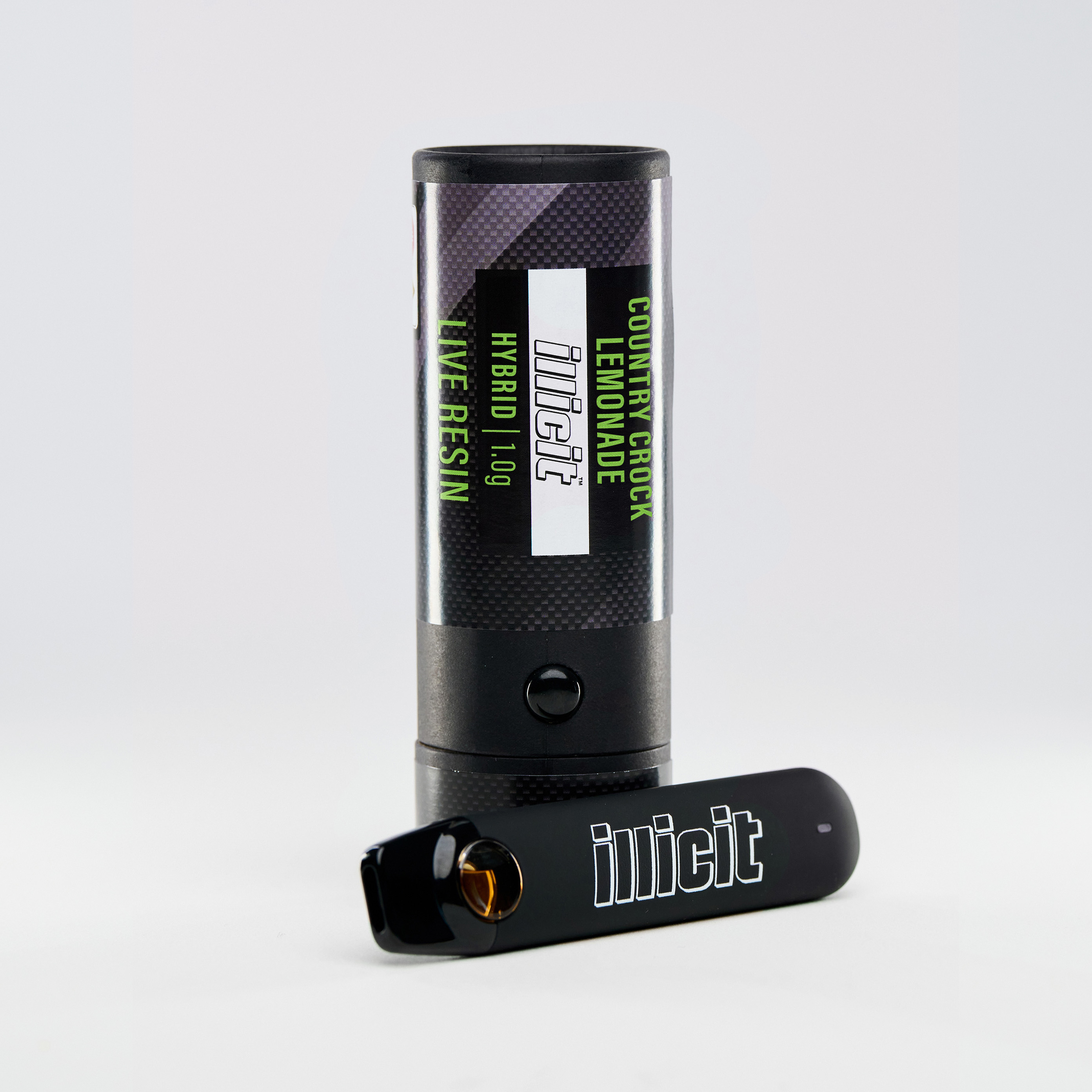Photograph of product: Country Crock Lemonade Live Resin Disposable Vape 1g