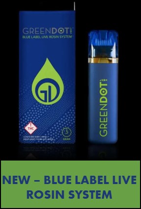Photograph of product: Green Dot | .5g BLR AIO | Sour Animal (H)